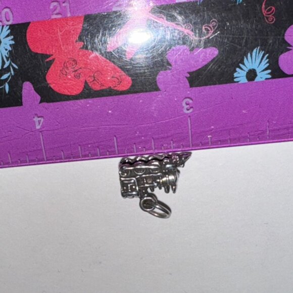 Sterling Silver Train Pendant - Picture 9 of 16